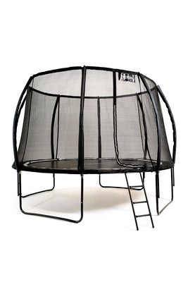 Pinepeak Lantern Trampoline inkl. Sikkerhetsnett 366 cm, Svart