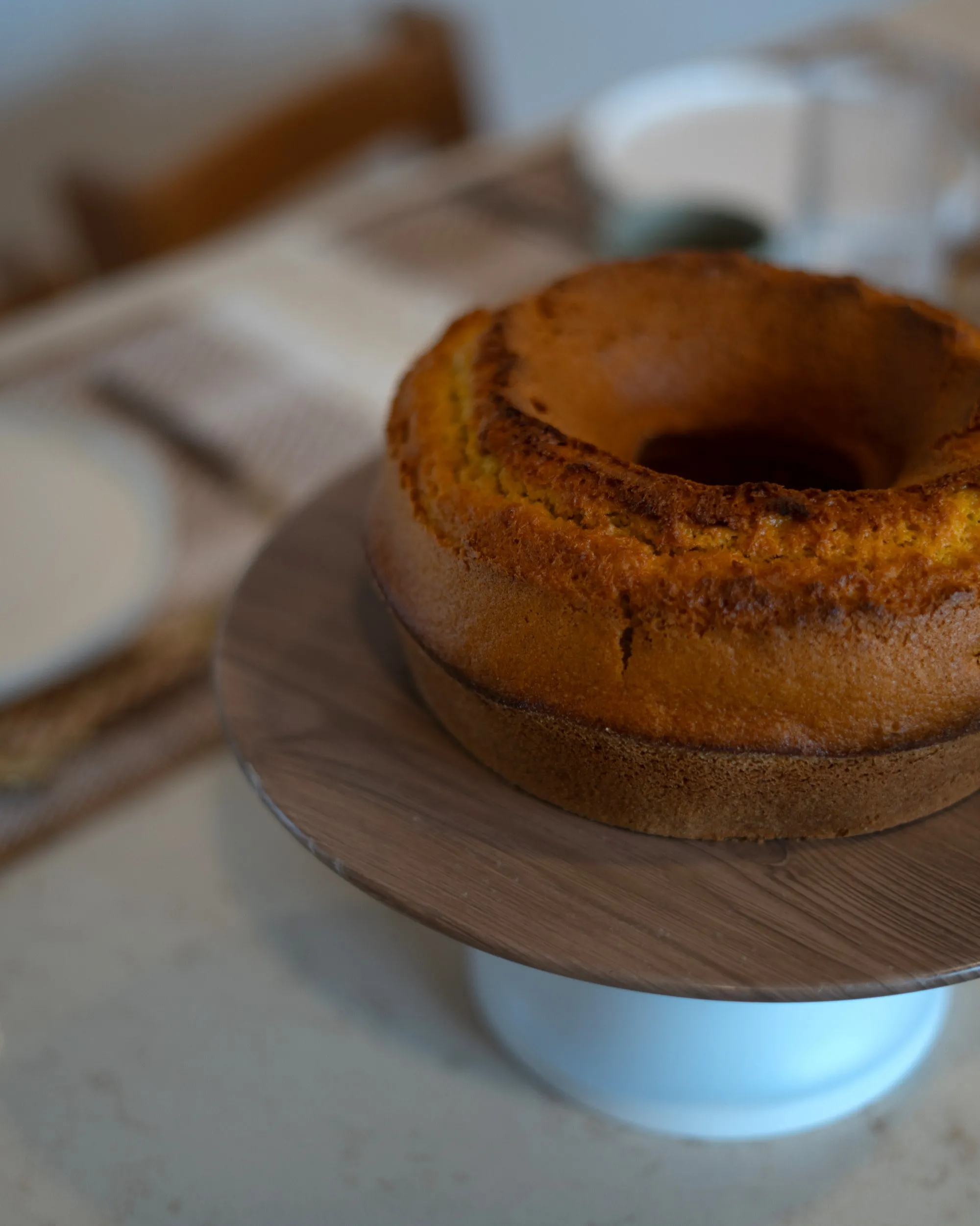 Gebakstandaard BRIOCHE Metaal Wit