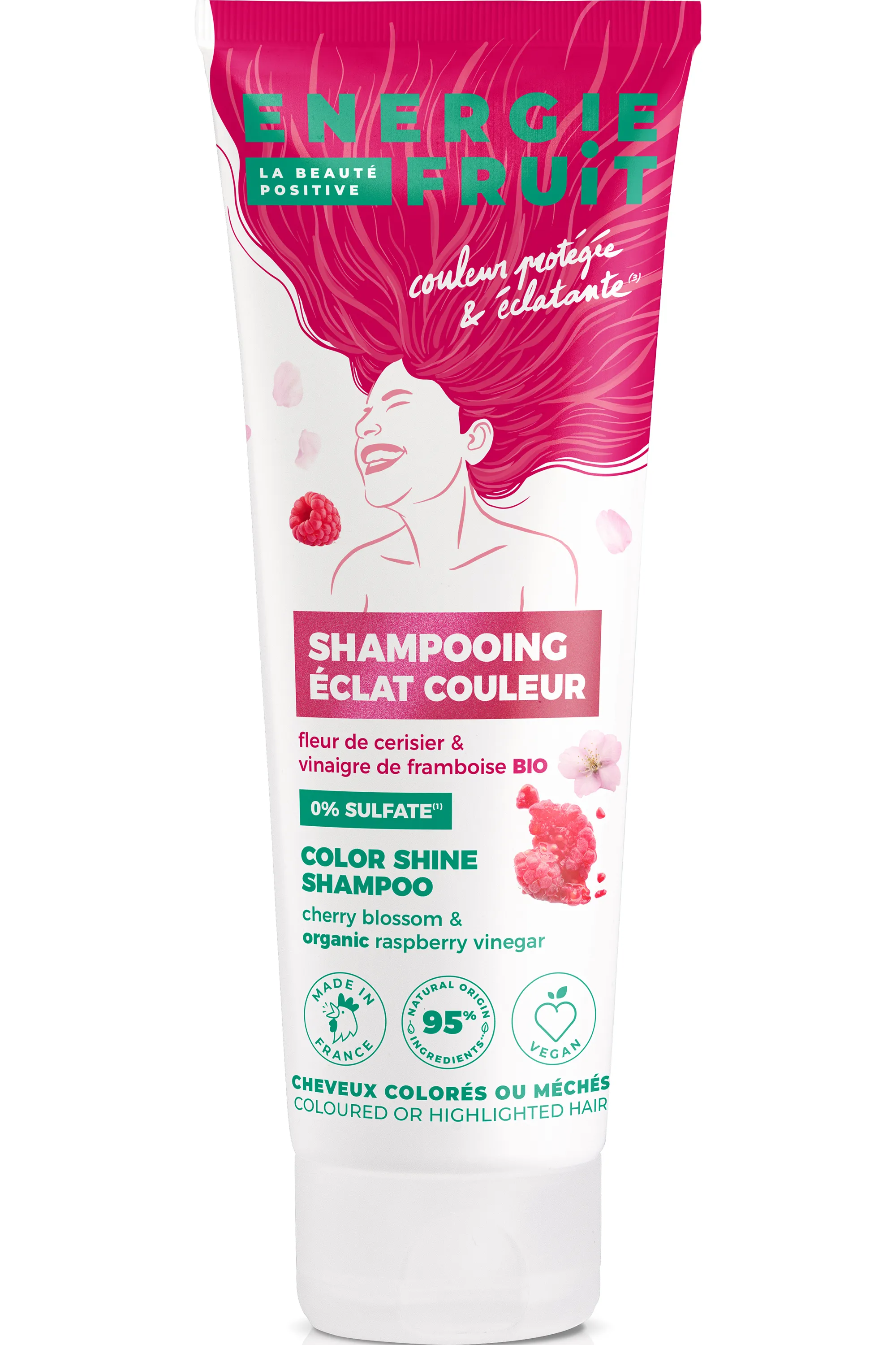 Energie Fruit Shampoing éclat pour cheveux colorés-250 ml