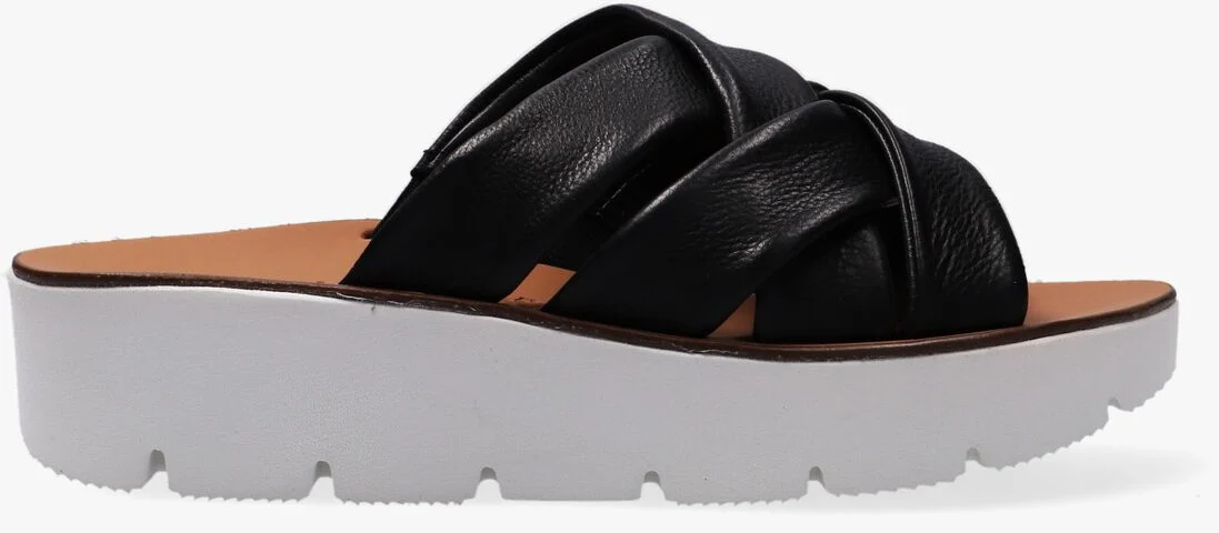 PAUL GREEN zwarte paul green slippers 7641