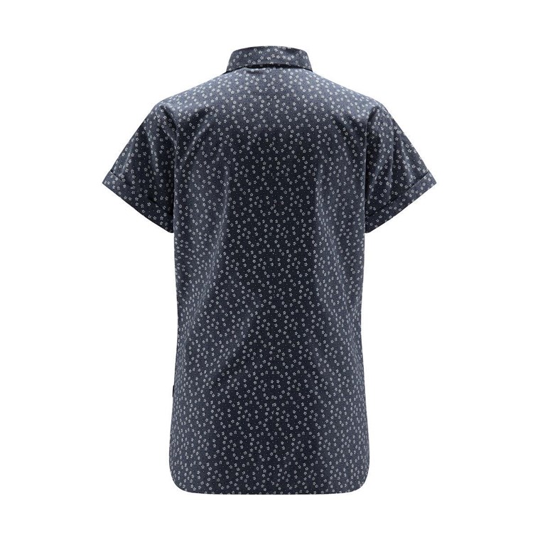 Haglöfs Idun SS Shirt Women Dense Blue Flower