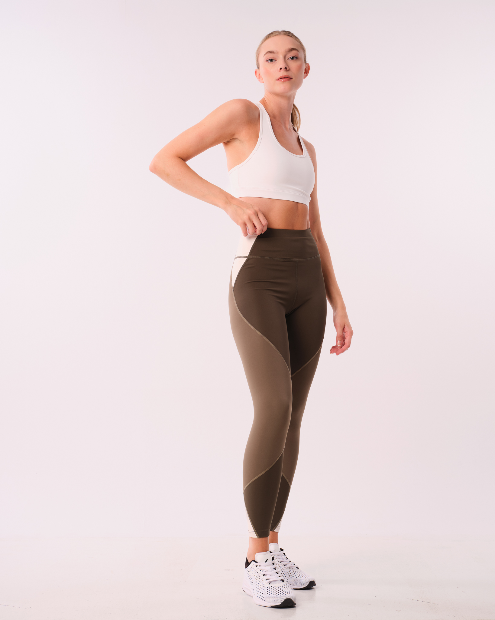 LEVITY Sphere Tights Green Block