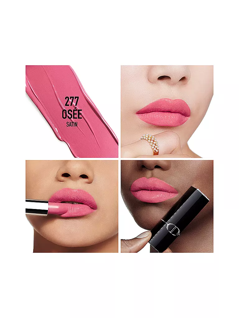 DIOR Lippenstift - Rouge Dior Lipstick Refill (277 Osée Satin Finish)  rosa