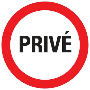 Pickup bord prive Ø 30 cm