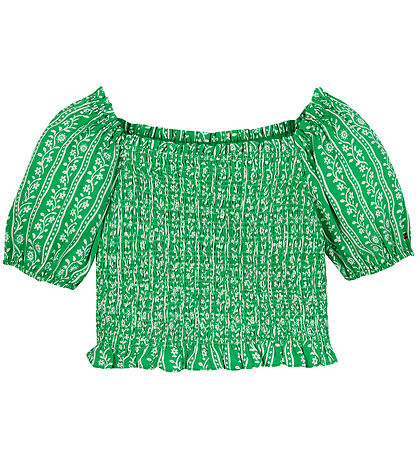 Tommy Hilfiger Top - Bedruckter Kittel - Radiant Green