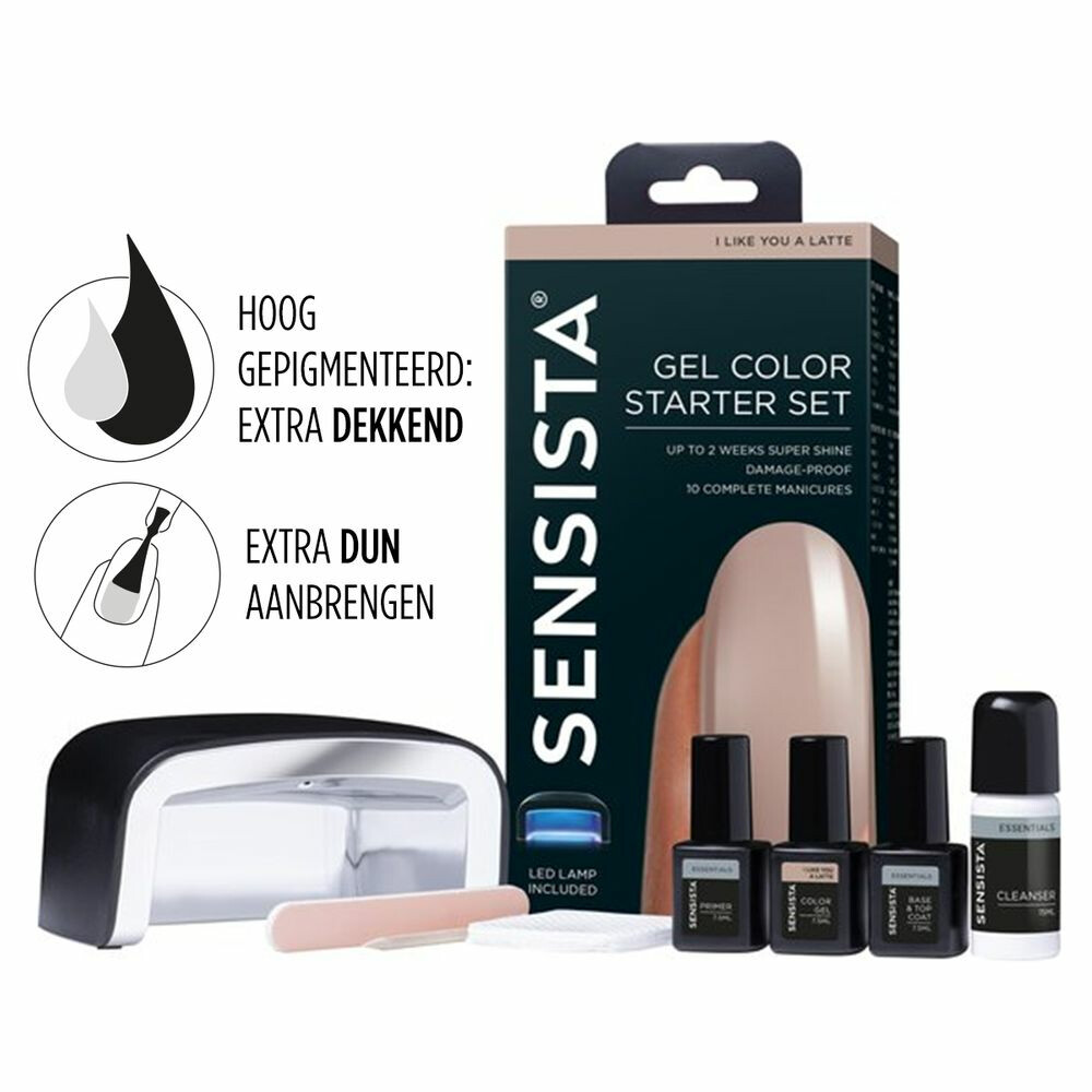 Sensista Gelnagellak Set I like You A Latte