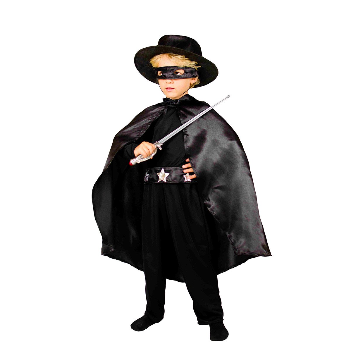 Déguisement Cavalier noir 8-10 ans