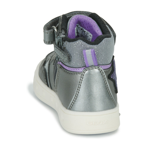 Geox - J SKYLIN GIRL A - Argenté / Violet