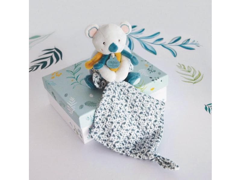 DouDou et compagnie Geschenkset Koala Schmusetuch 15cm Geschenkset Koala Schmusetuch, 15 cm