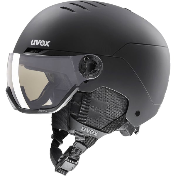 Casque de ski UVEX WANTED VISOR PRO V BLACK MATT