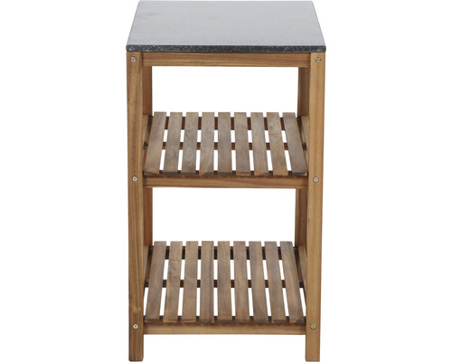 Buitenkeuken Siena Garden 75 x 52 x 87 cm Hout Steen Antraciet