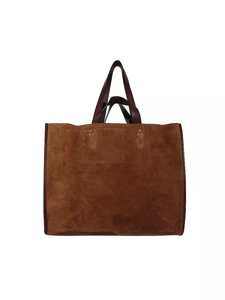 JEROME DREYFUSS Ledertasche - Shopper LEON L braun