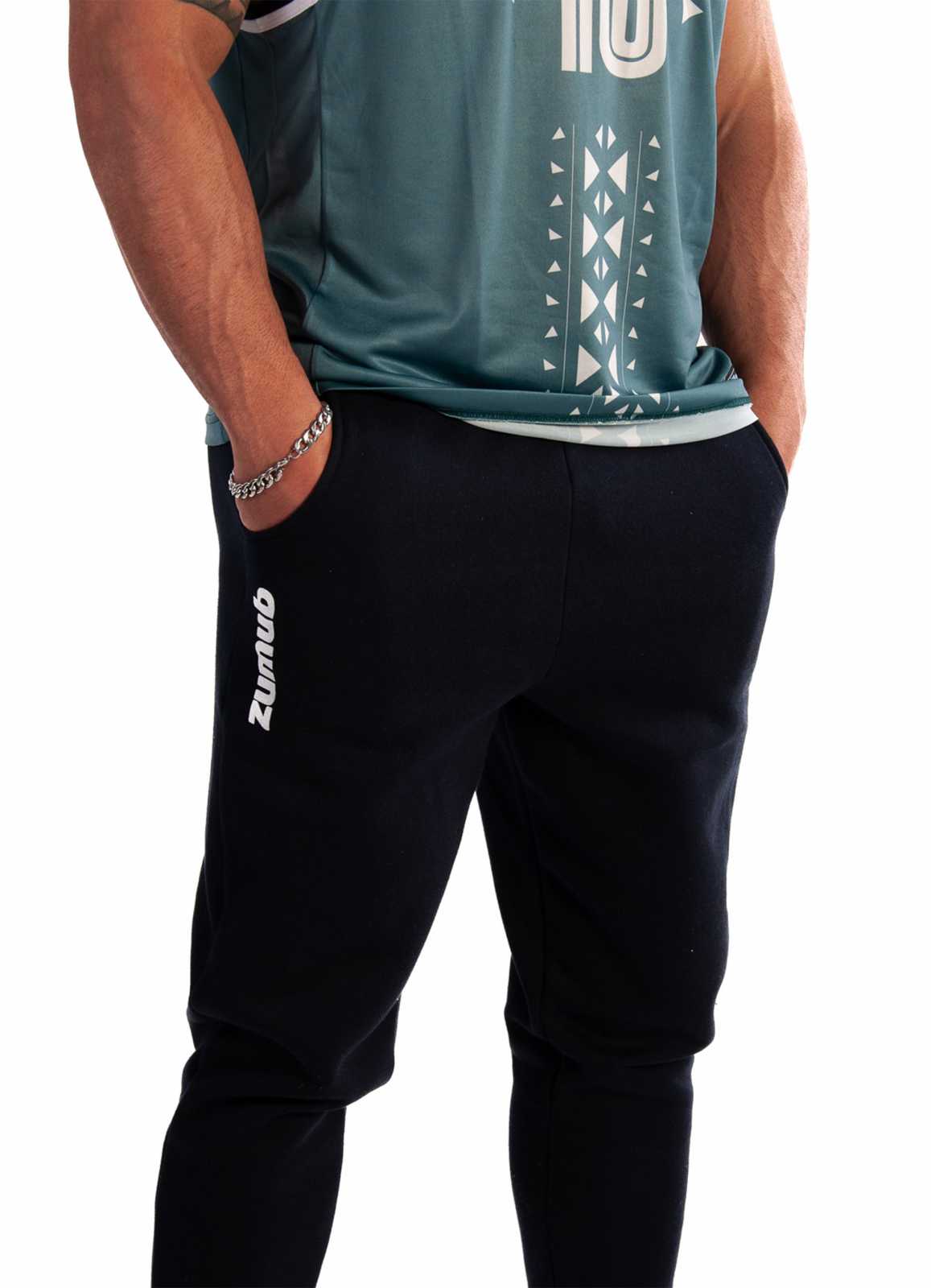 Calça de moletom Zumub na cor cinza