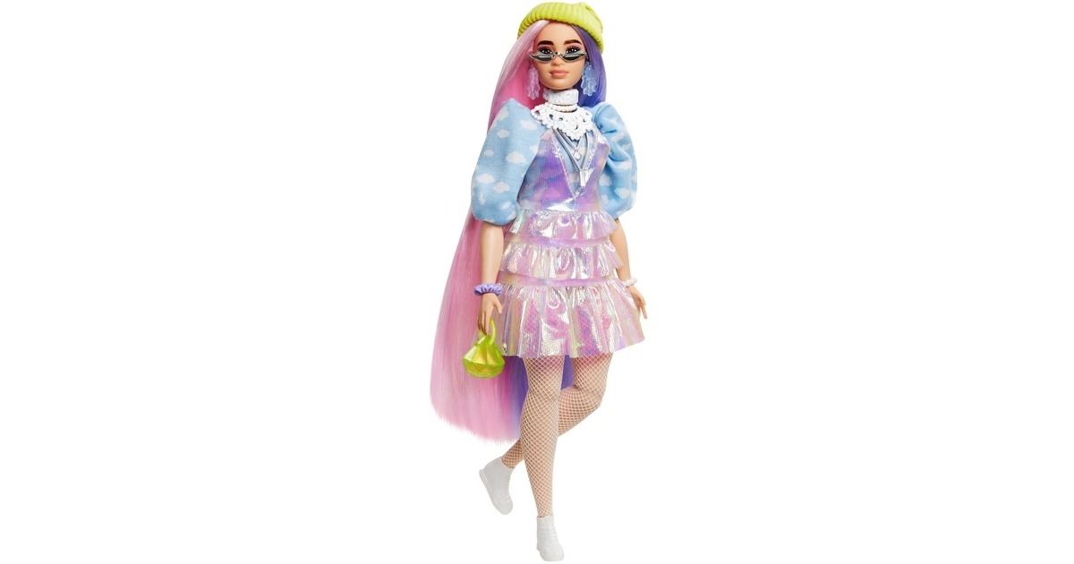 BarbieExtra #2 - Shimmery Look with Pet Puppy Pop