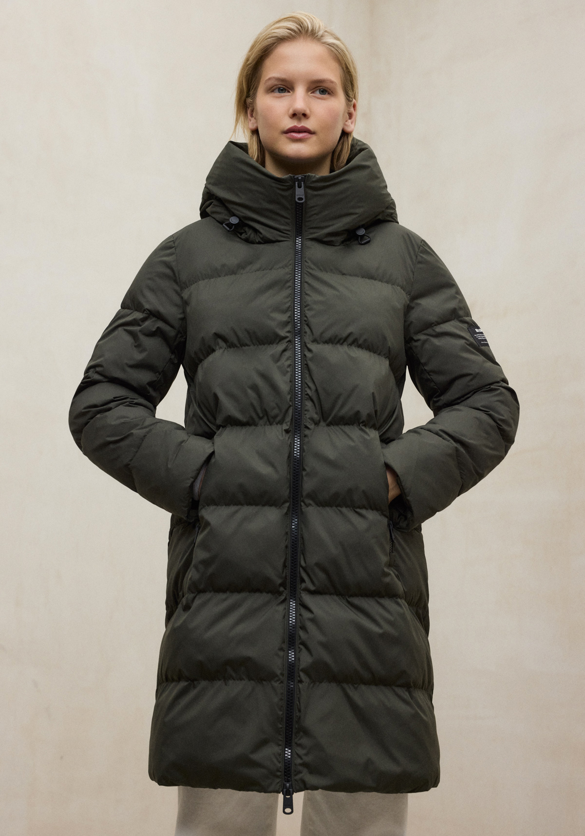 Ecoalf Puffermantel Manlie Dark Forest