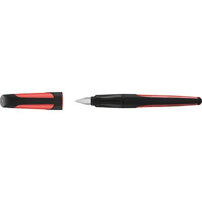 Stylo plume EASYbuddy M, droitiers, noir/citron vert