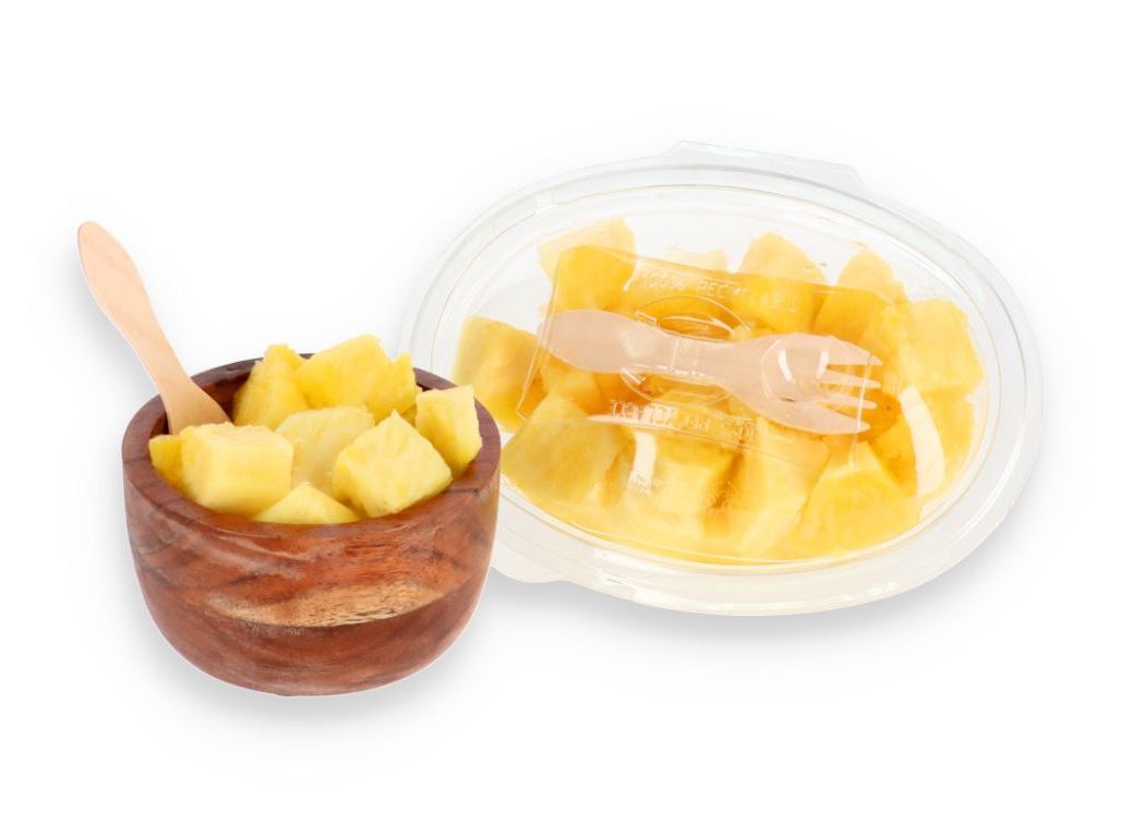 ABACAXI CORTADO EM PEDAÇOS KG