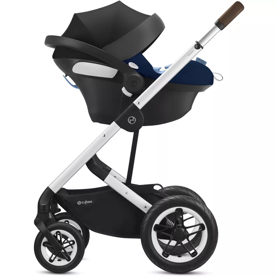 cybex GOLD Kinderwagen Talos S Lux Silver Navy Blue