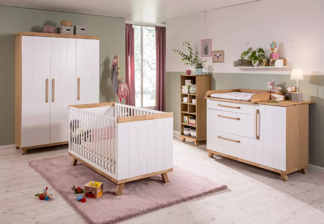 Babyzimmer-Set Talsi, 4tlg.