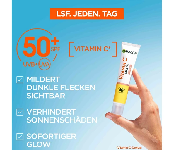Garnier Skin Active Vitamin C Fluide Tinted SPF50 30ml