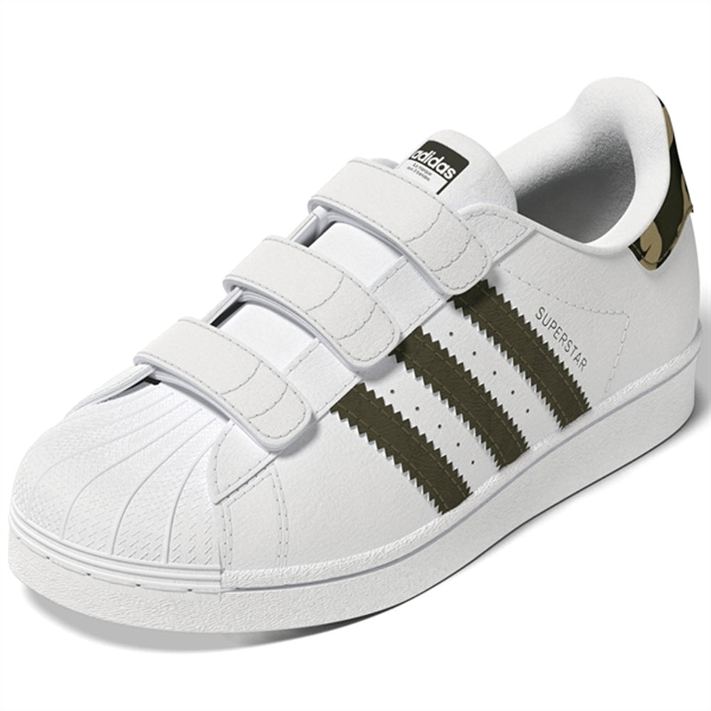 Superstar Sneakers White / Olive