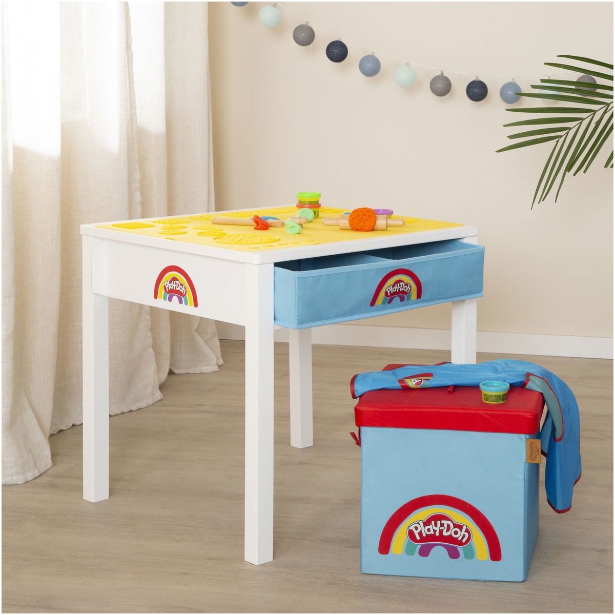 robaroba   x Play-Doh Basteltisch mit Hocker
