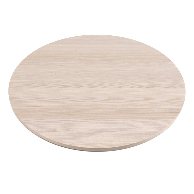 Modulor Massivholzplatte, rund, Esche