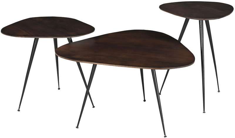 Salontafel Brown Loua B70 x D70 x H40 cm