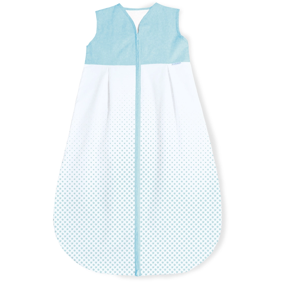 Pinolino Sommerschlafsack Running Stars hellblau