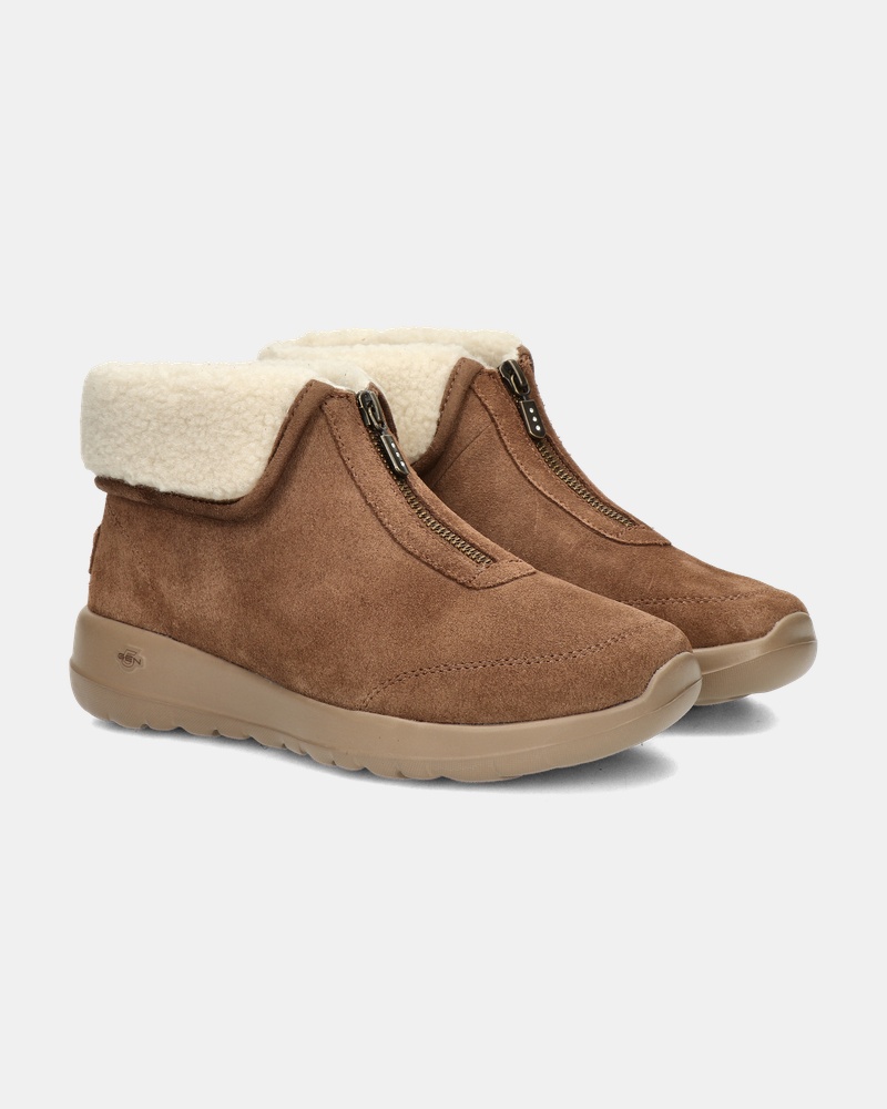 Skechers On-The-Go Joy Rits- & gesloten boots  - cognac