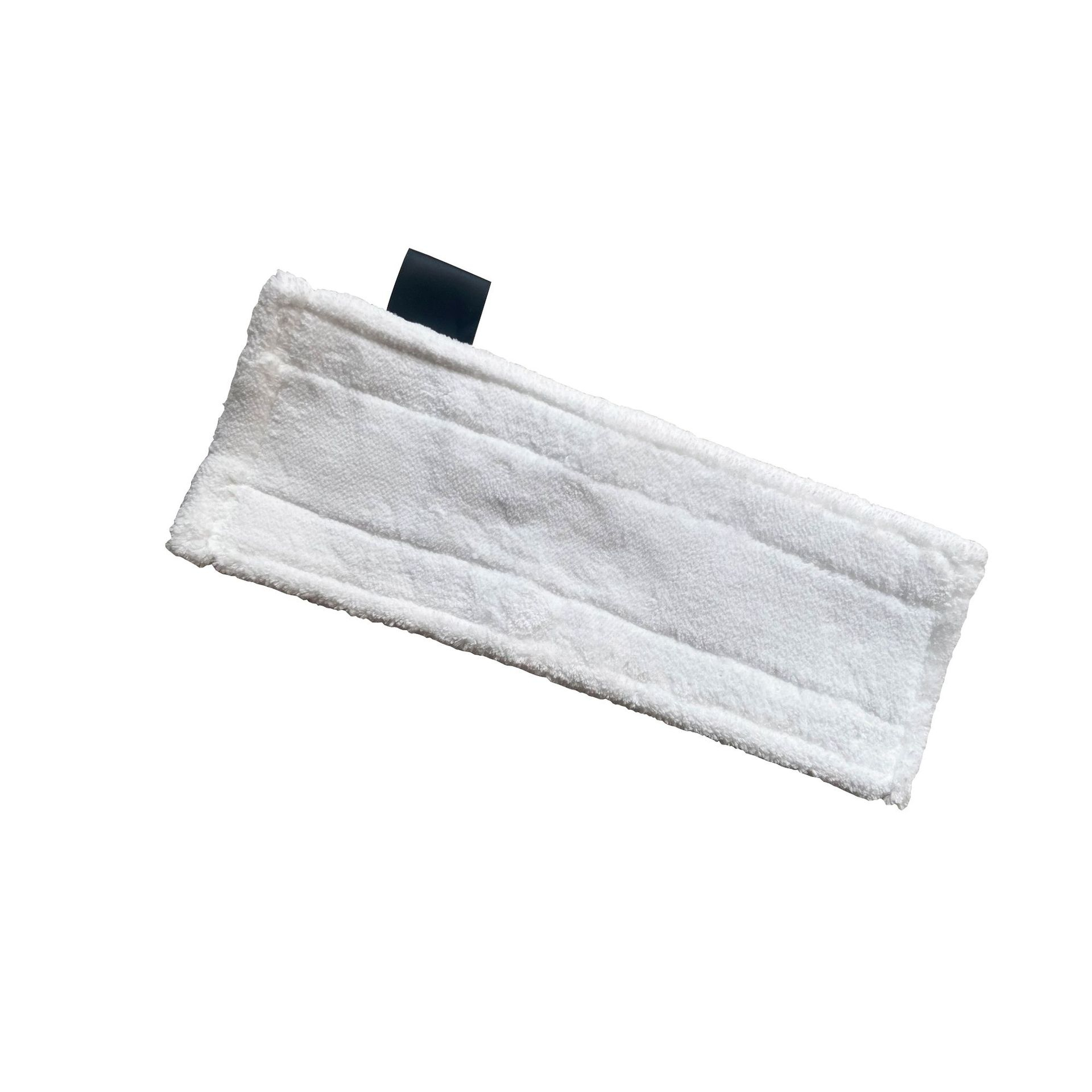 (6-tlg. Set) Mikrofaser Reinigungs Pads Tücher für Kärcher EasyFix Dampfreiniger - Weiss