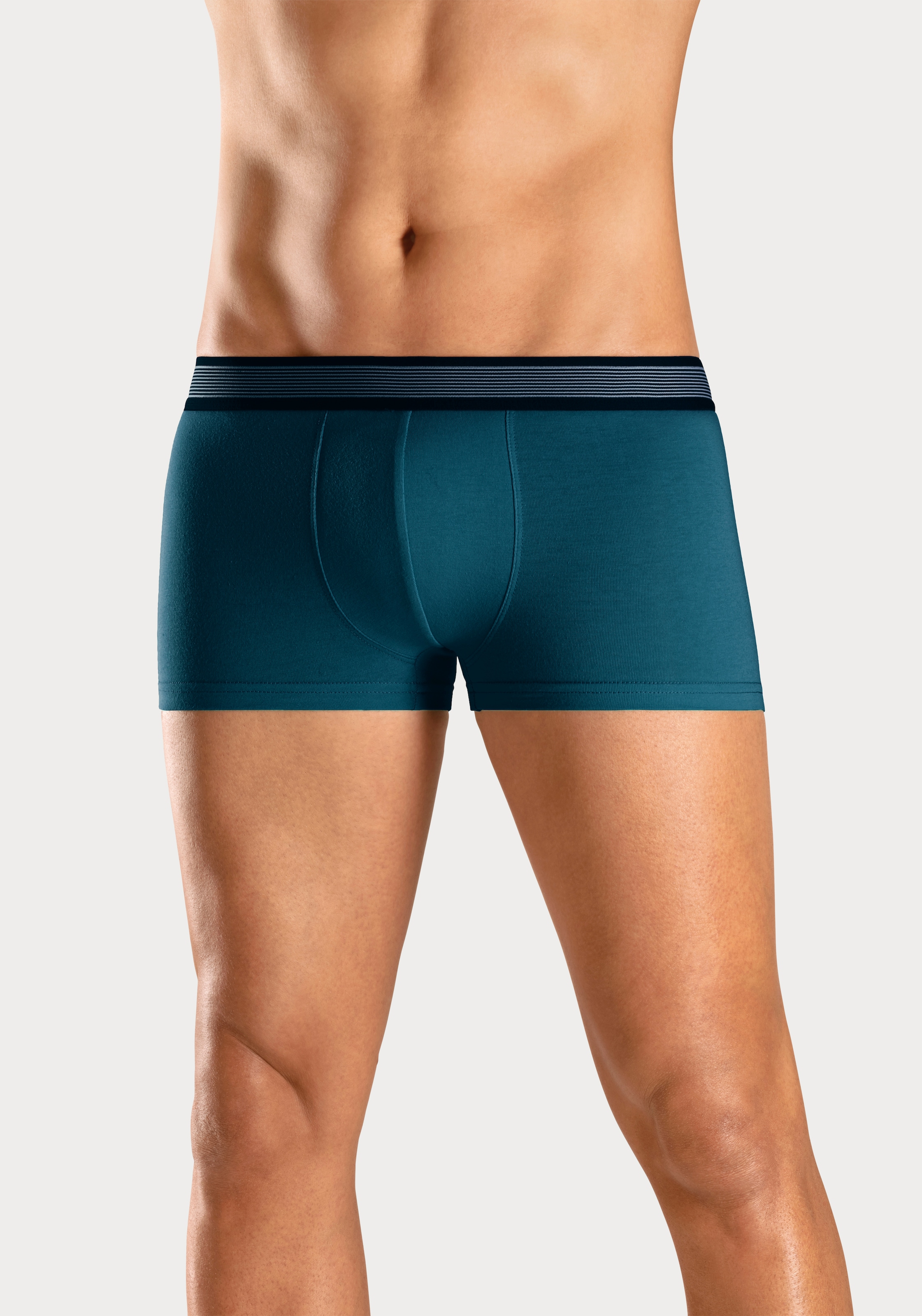 H.I.S Hipster, 4 Stk. knapp sitzende Boxershorts aus Baumwollmischung