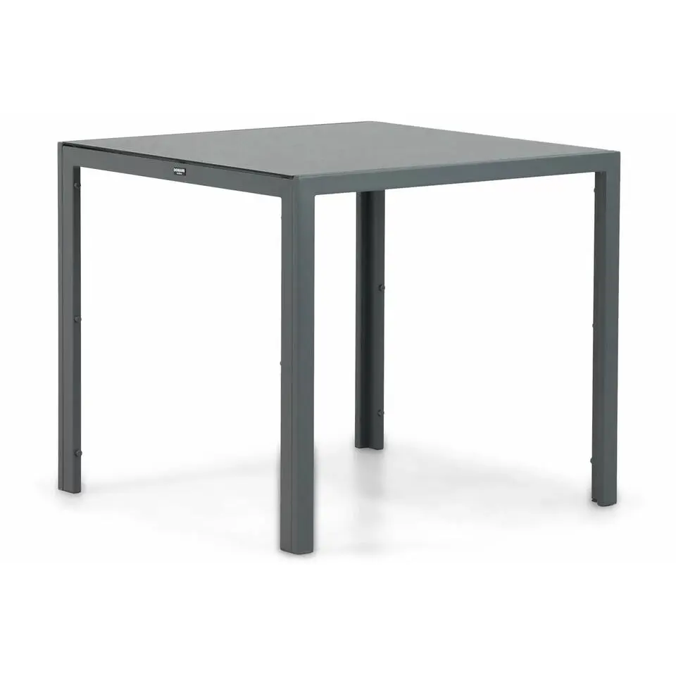 Dining Tuintafel vierkant 85 x 85 cm Grijs Venustas