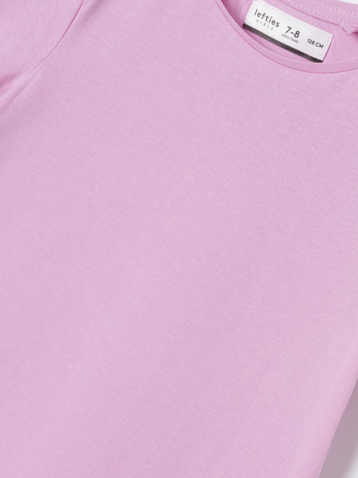 Conjunto de 2 camisetas combinando - Rosa Lilás