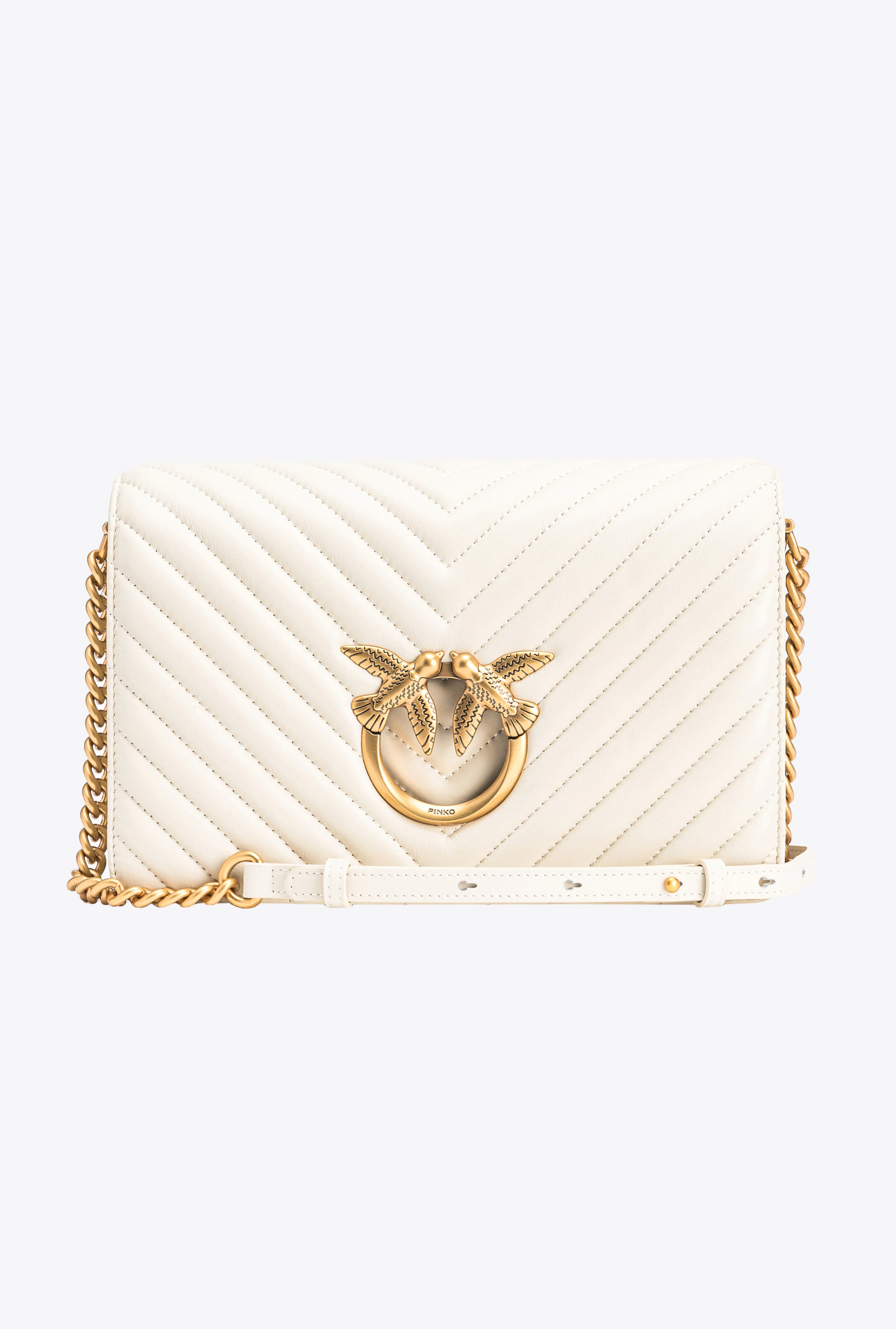Classic love bag click | Blanc