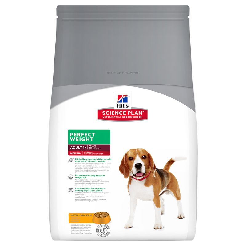 Hill's Science Plan Adult 1+ Perfect Weight Medium poulet