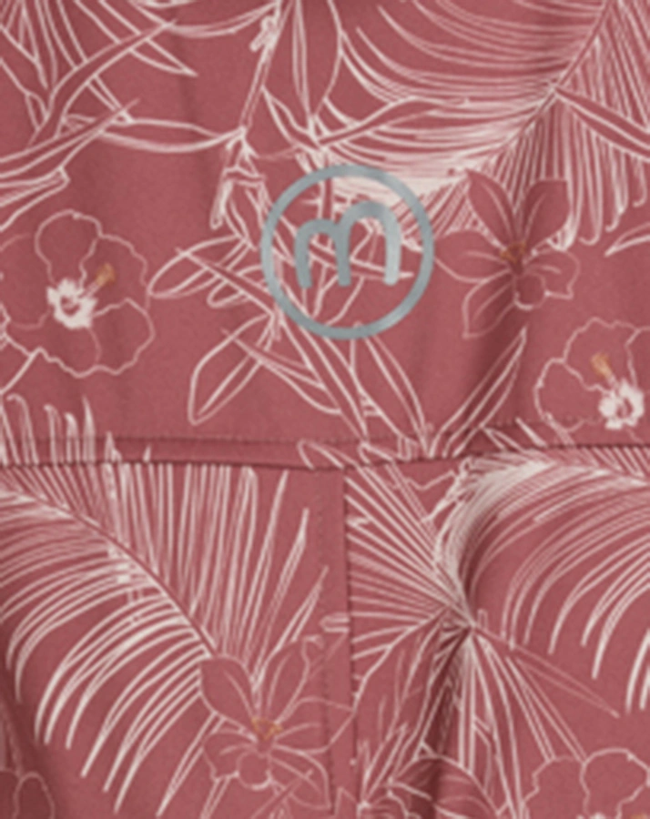 Softshell-Overall STRIPES 21 in rosa/weinrot