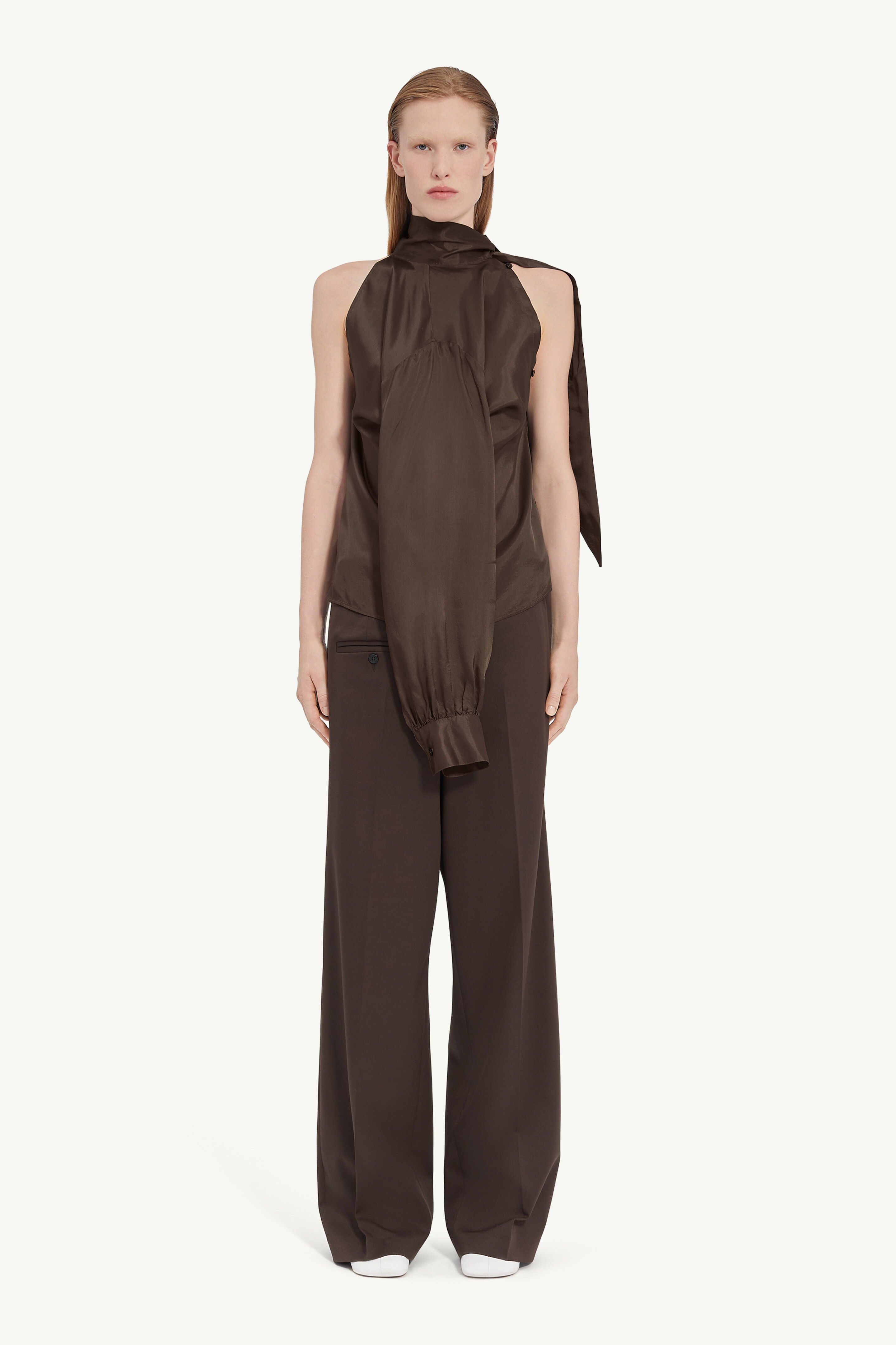 Chemise à nœud Twist