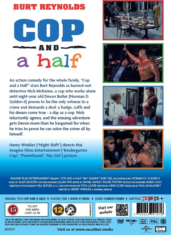 Cop And A Half / Maxi-Strisser Og Mini-Strømer - DVD