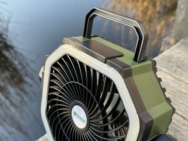 Ventilateur rechargeable Holdcarp (Avec 20000mAh Powerbank)