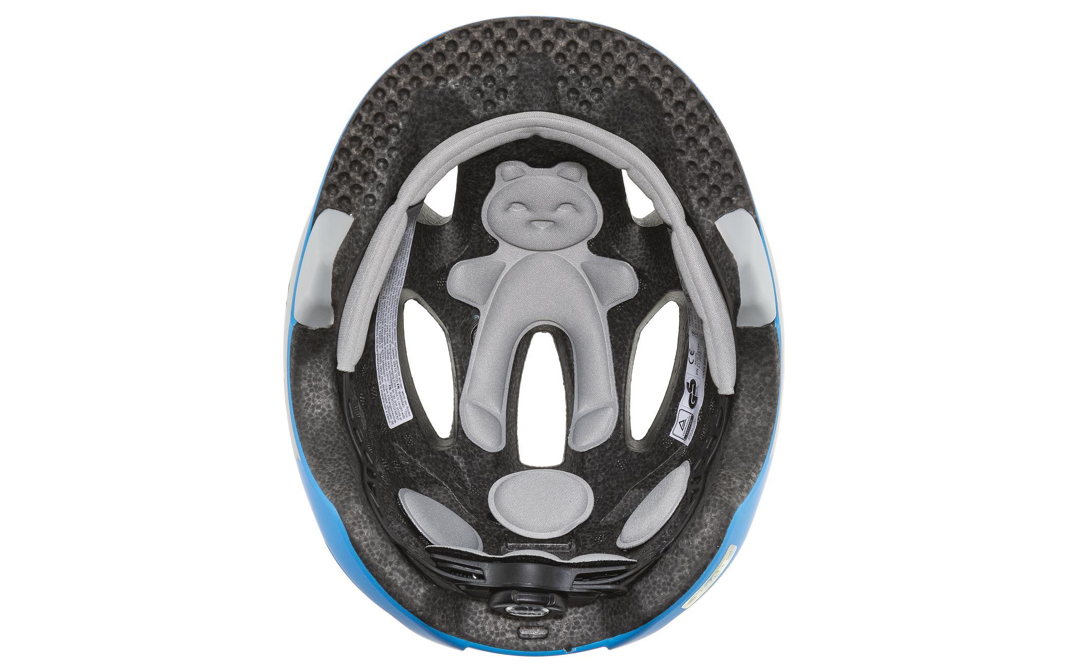 Kinderhelm uvex oyo style dino blue matt , MSuperleichter Kleinkindradhelm