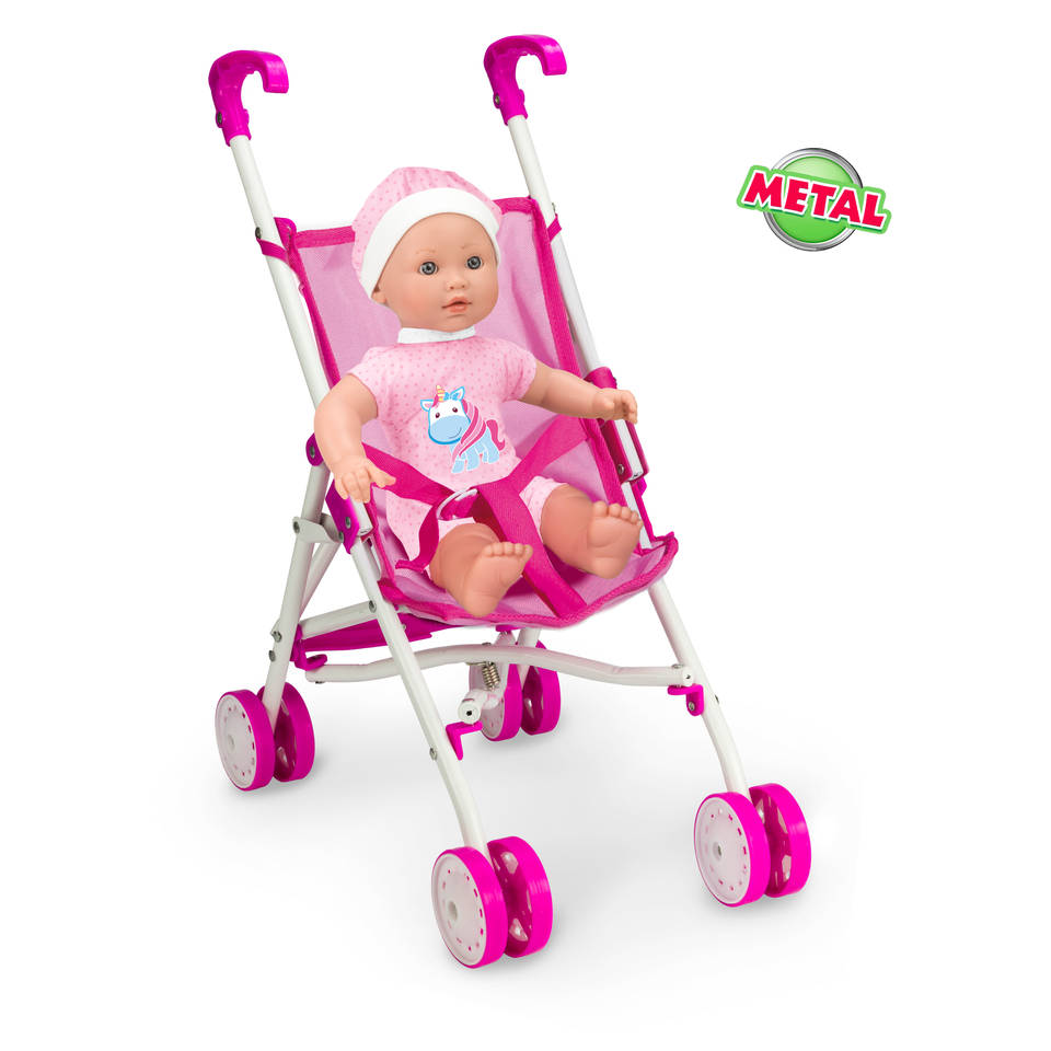 Pop met buggy