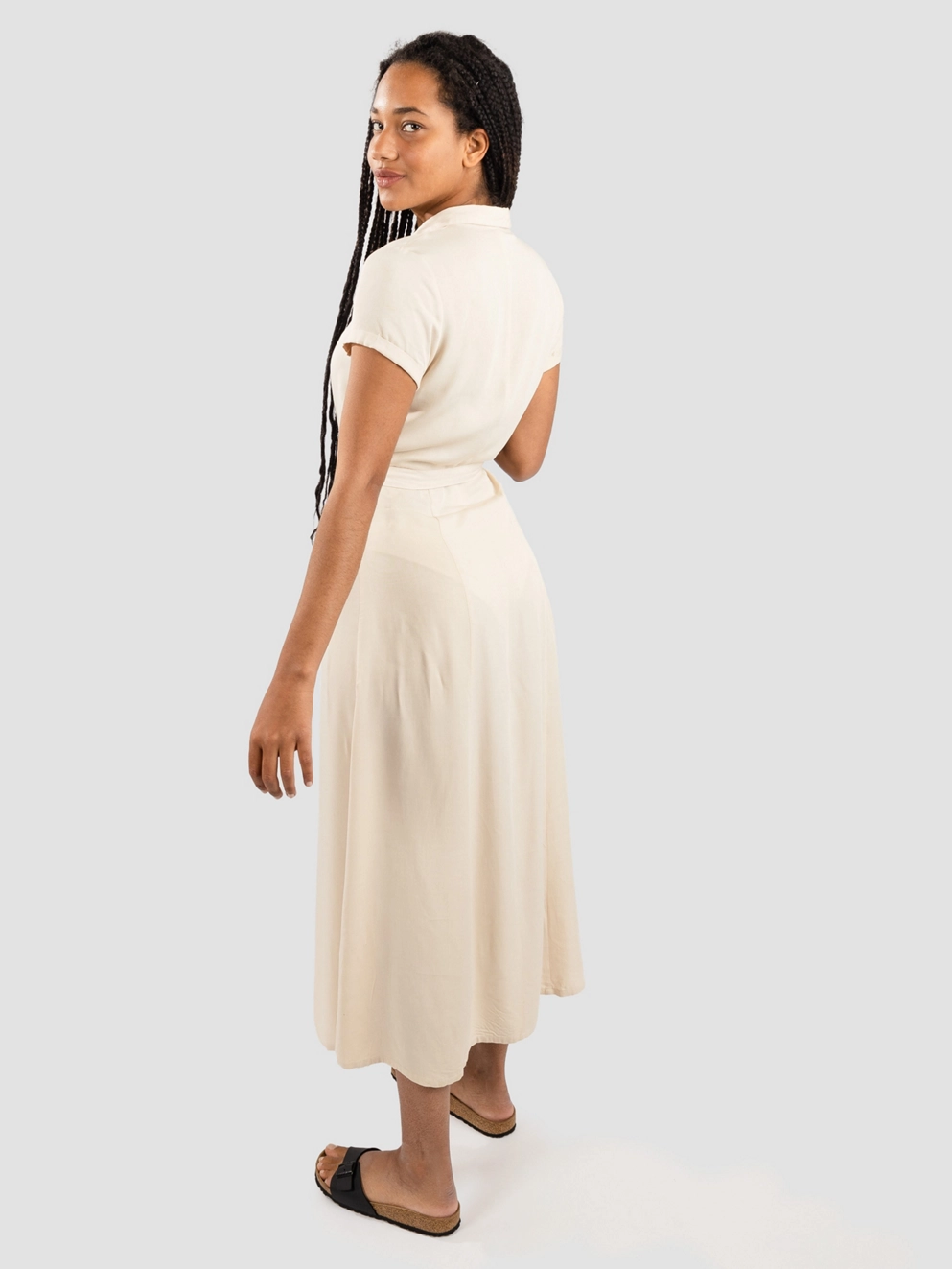 Iriedaily Civic Long Dress vanilla