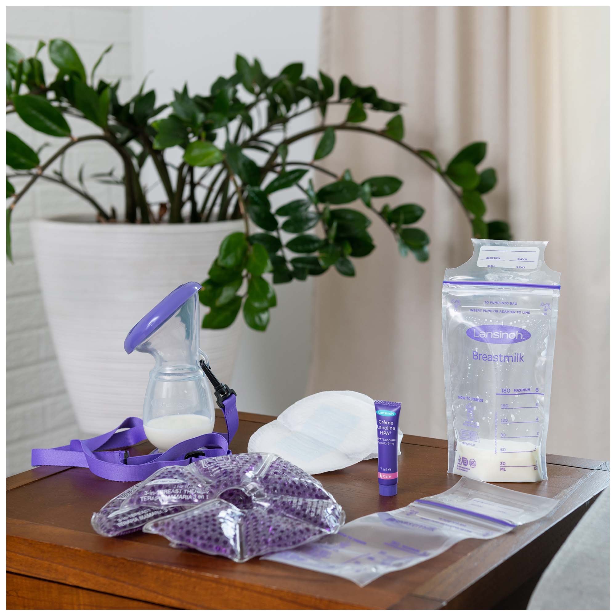 Lansinoh Silicone handkolf | Moedermelkcollector
