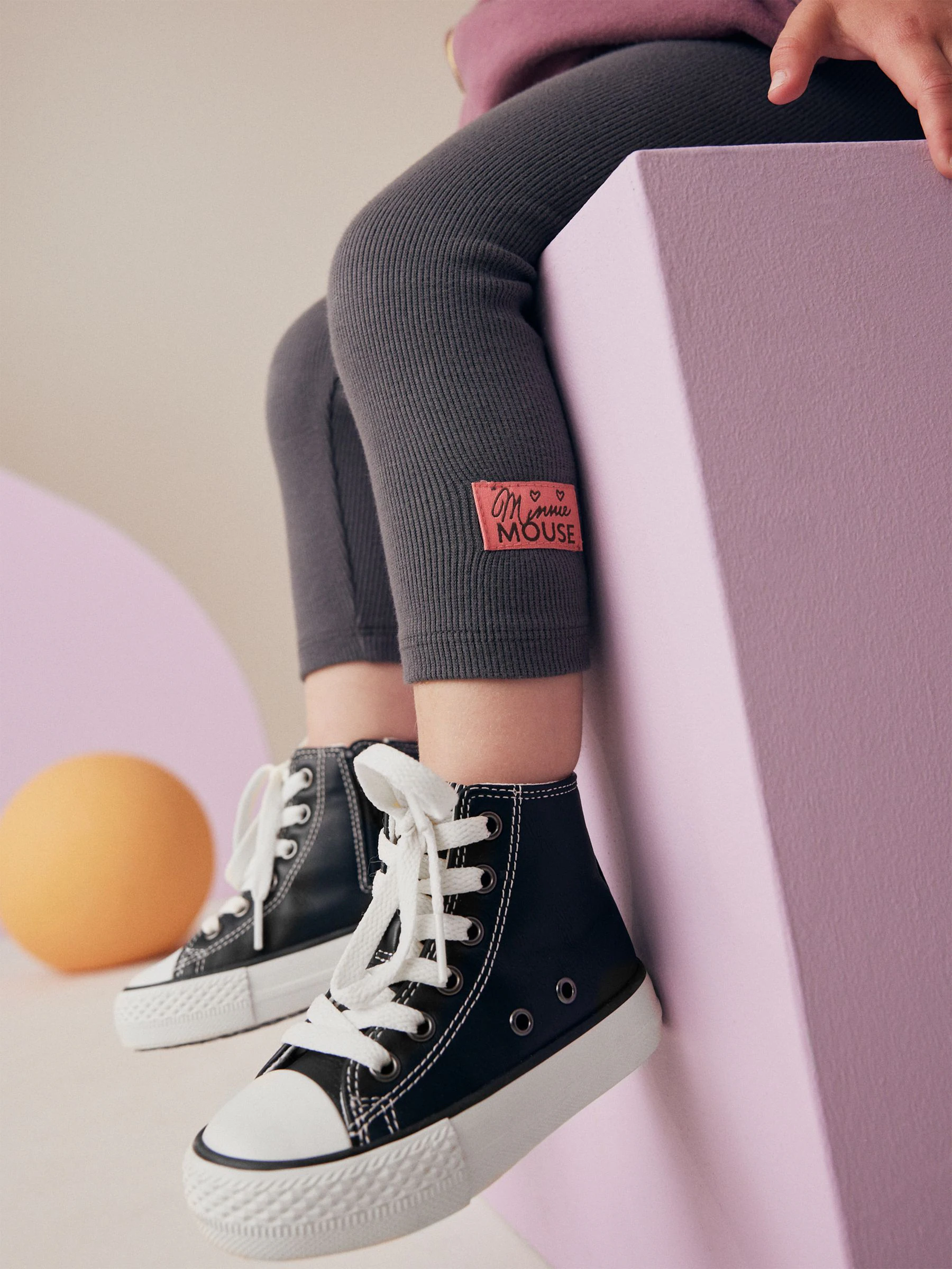Zwart - Hoge sneakers