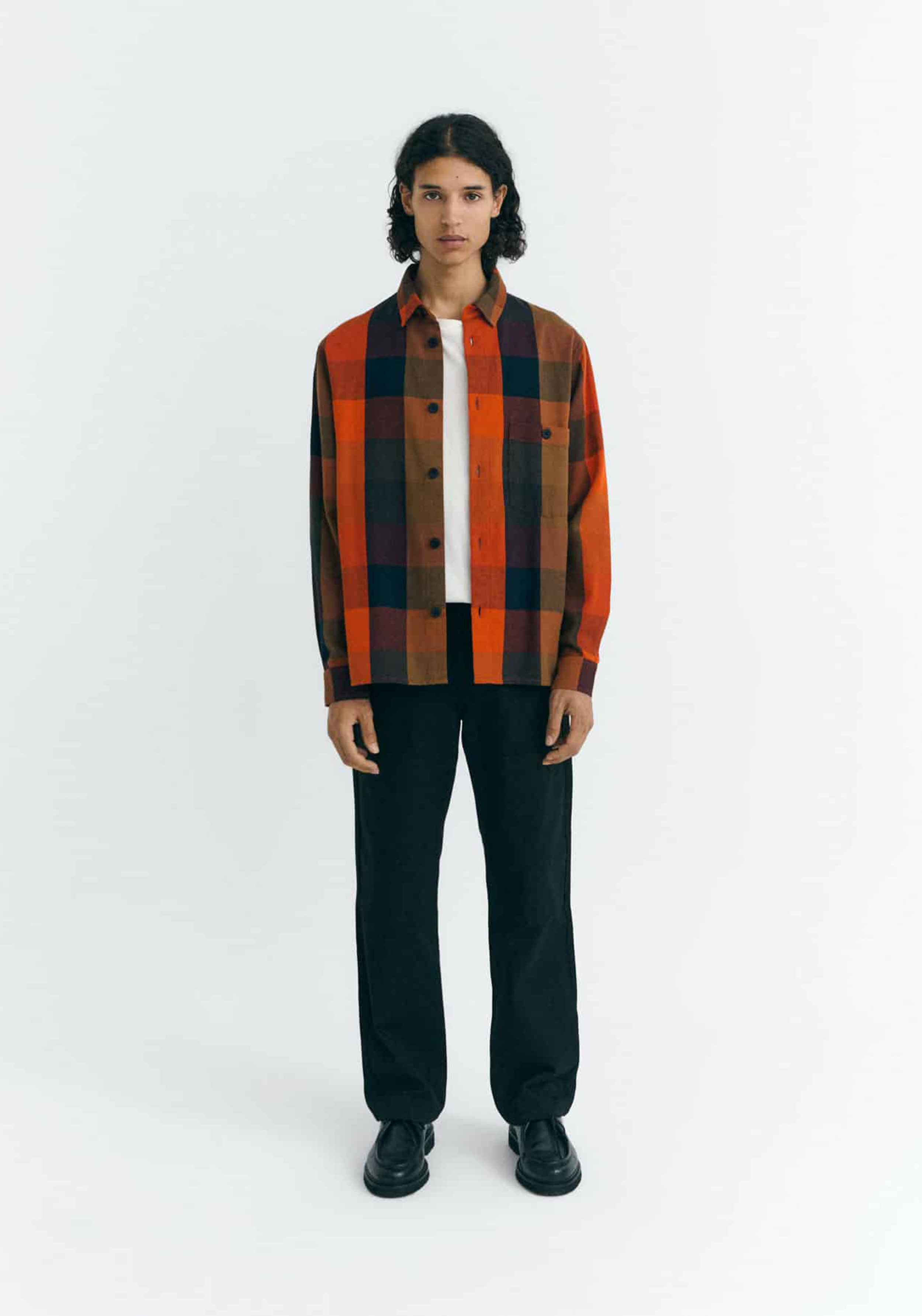 Thinking Mu Hemd Theo Flume Multicolor