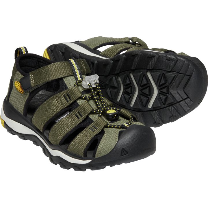 Keen Newport Neo H2 Trekkingsandale Kinder dusty olive