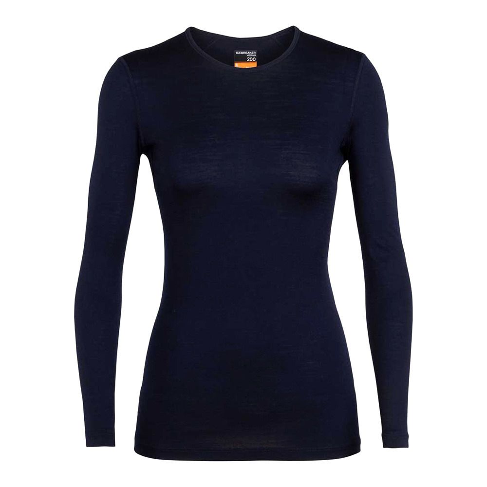 Icebreaker 200 OASIS MERINO - Sous-couche Femme midnight