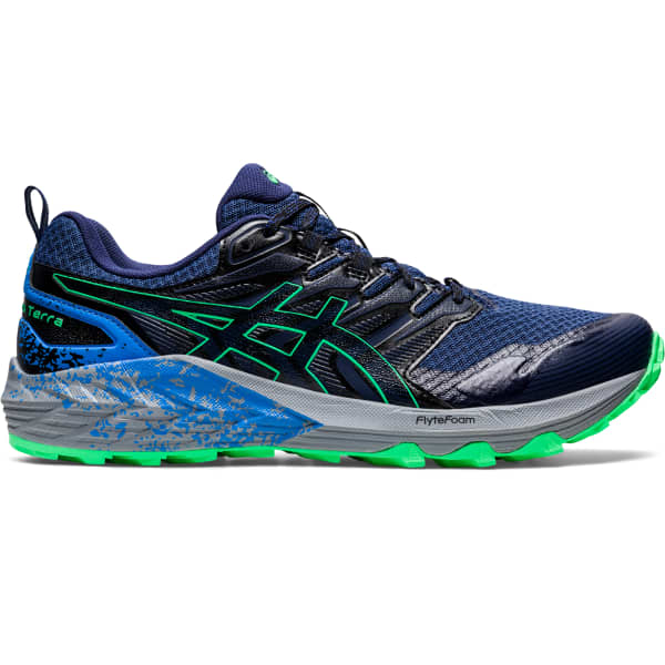Chaussure trail ASICS GEL TRABUCO TERRA DEEP OCEAN/NEW LEAF