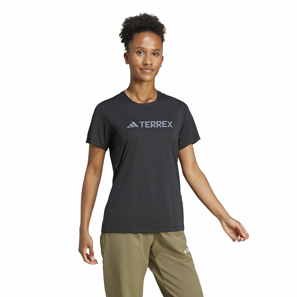 Camiseta adidas Performance com gola redonda Terrex Multi